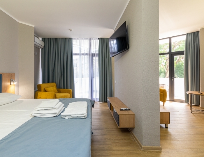 Люкс 2-местный 2-комнатный евро люкс "Бриз" - Санаторий «МВО-Сухум»