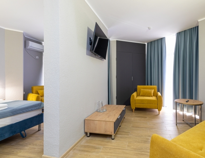 Люкс 2-местный 2-комнатный евро люкс "Бриз" - Санаторий «МВО-Сухум»